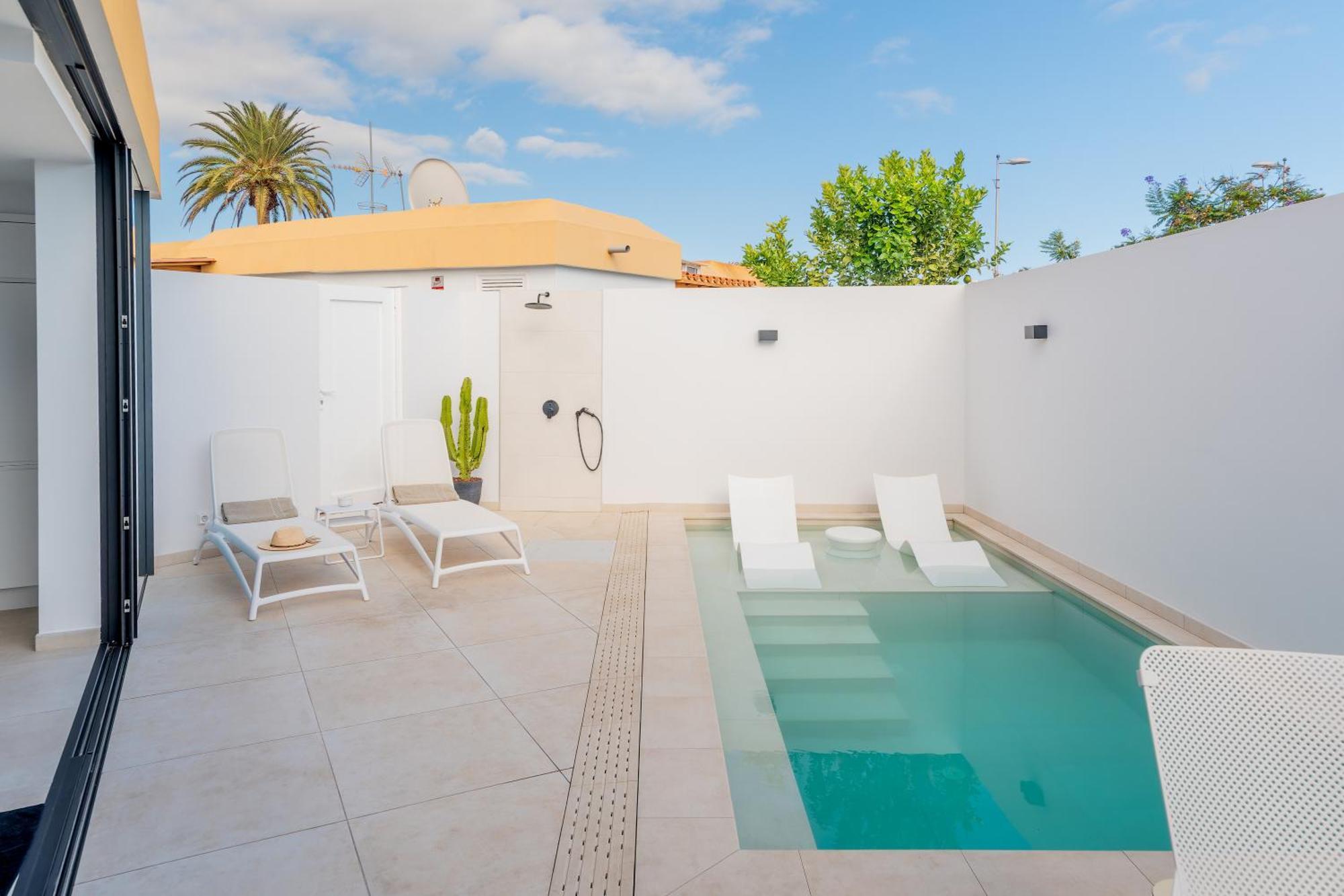 Bungalow Siena Center Playa Del Ingles มาสปาโลมาส ภายนอก รูปภาพ